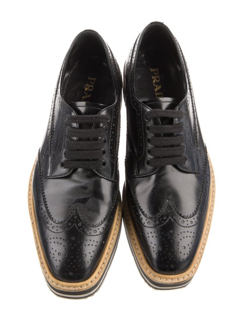 Prada Leather Oxfords