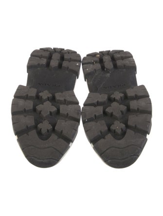 Prada Leather Colorblock Pattern Chunky Sneakers