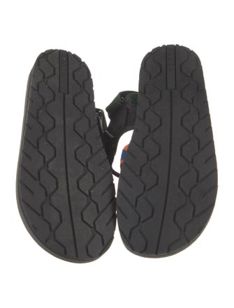 Prada Canvas Printed Sandals