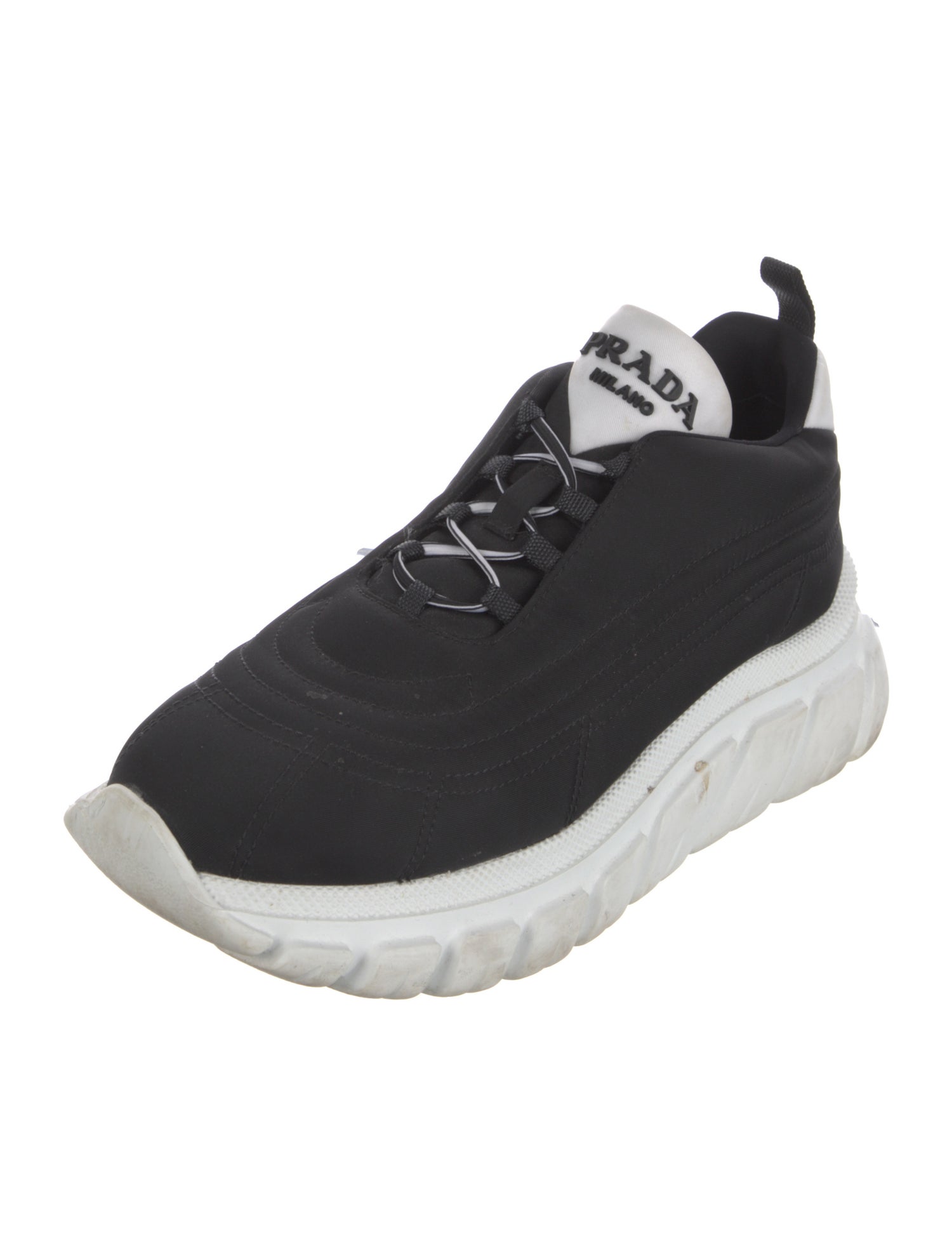 Prada Nylon Athletic Sneakers
