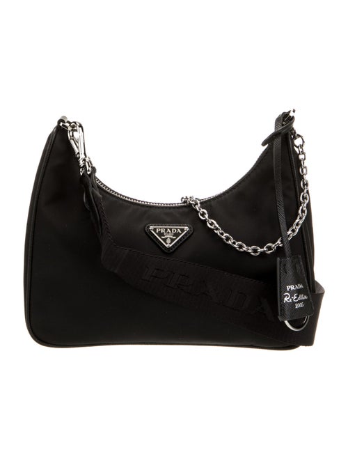 Prada Enameled Metal Triangle Re-Edition 2005 2022