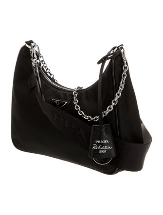 Prada Enameled Metal Triangle Re-Edition 2005 2022