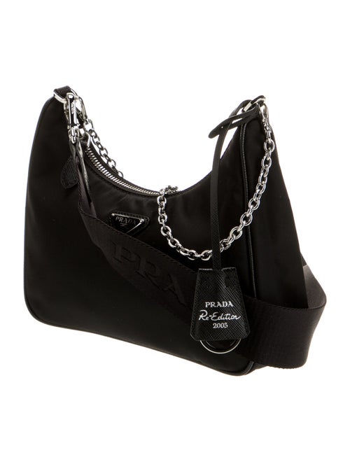 Prada Enameled Metal Triangle Re-Edition 2005 2022