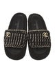 Chanel 2022 Interlocking CC Logo Slides