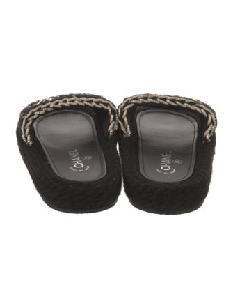 Chanel 2022 Interlocking CC Logo Slides