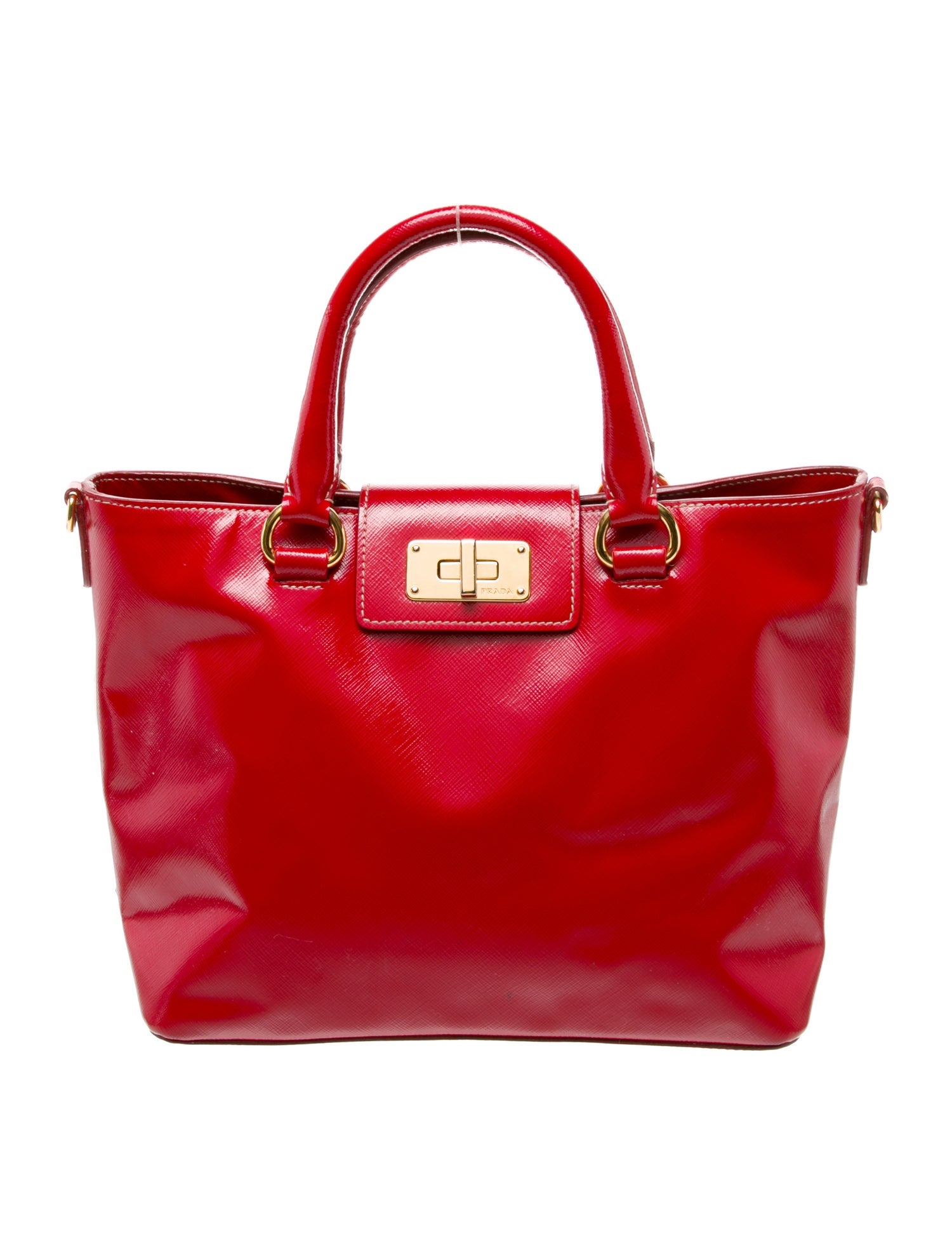 Prada Saffiano Leather Top Handle Bag