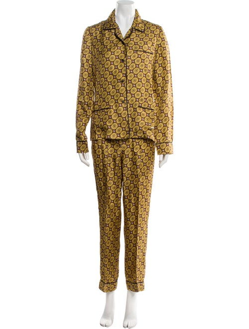 Prada 2019 Silk Pant Set