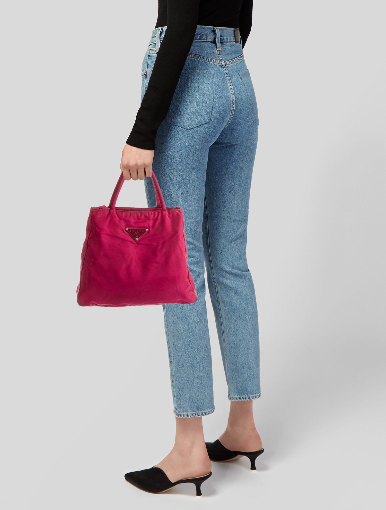 Prada Tessuto Nylon Top Handle Bag