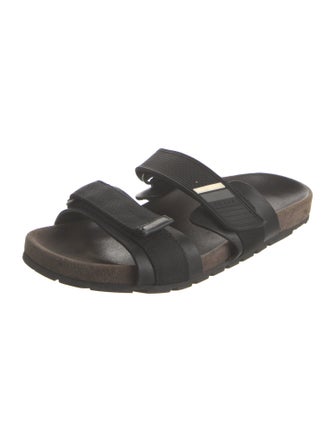 Prada Leather Slides