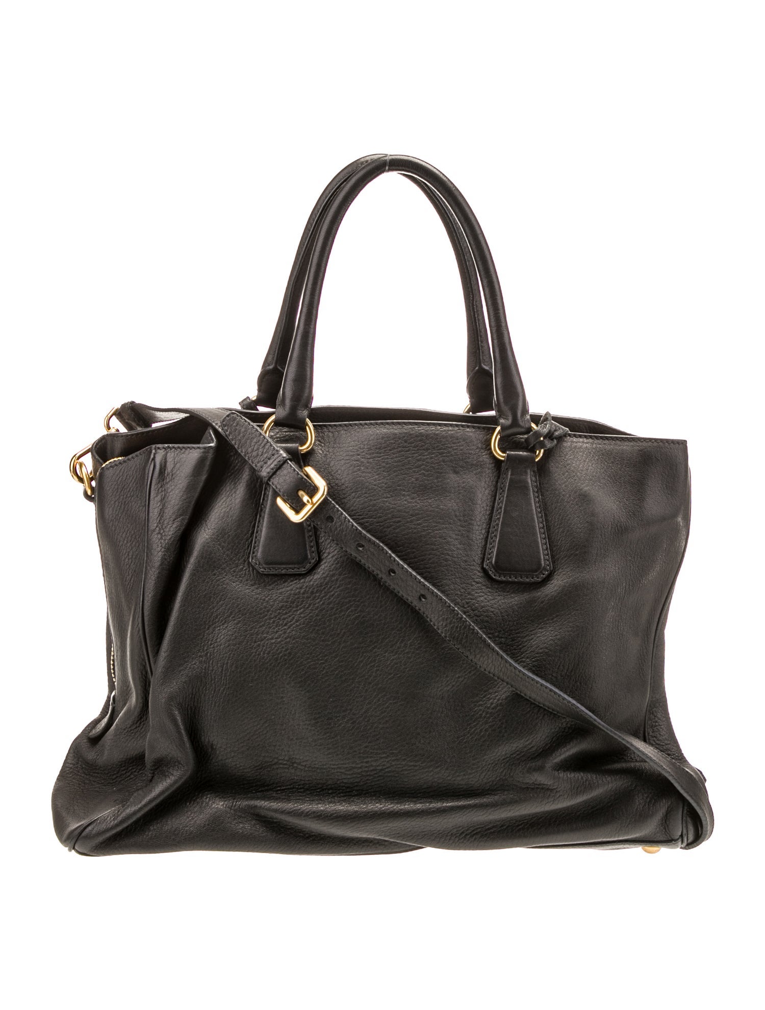 Prada Signature Vitello Daino Large