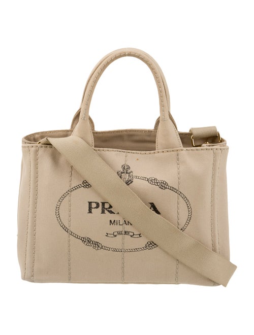 Prada Canvas Canvas Tote