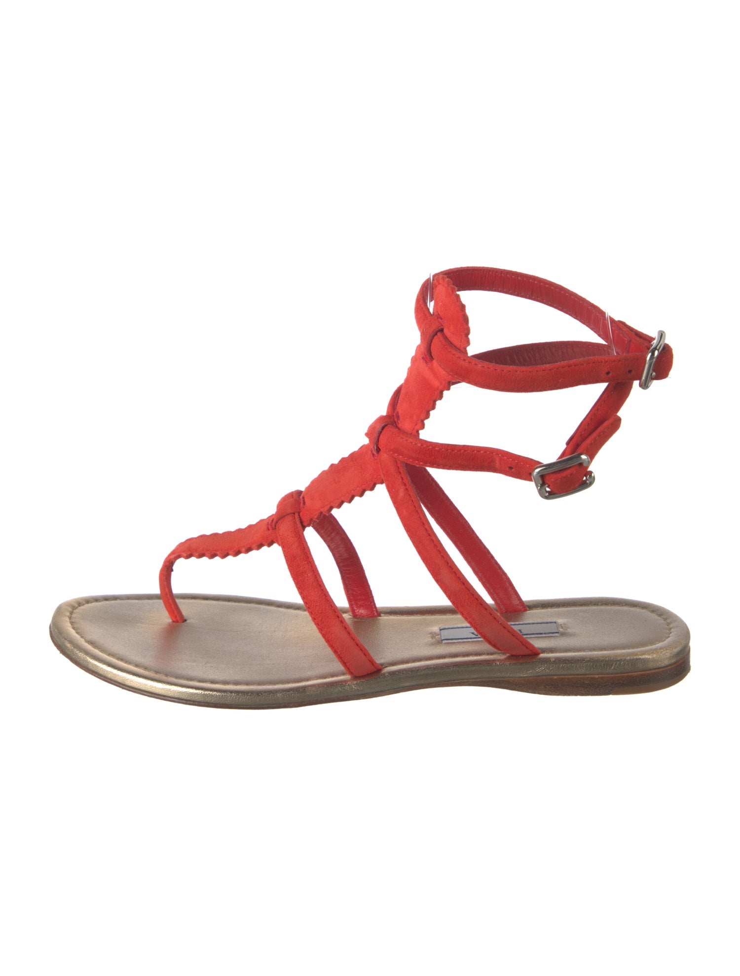 Prada Suede Gladiator Sandals