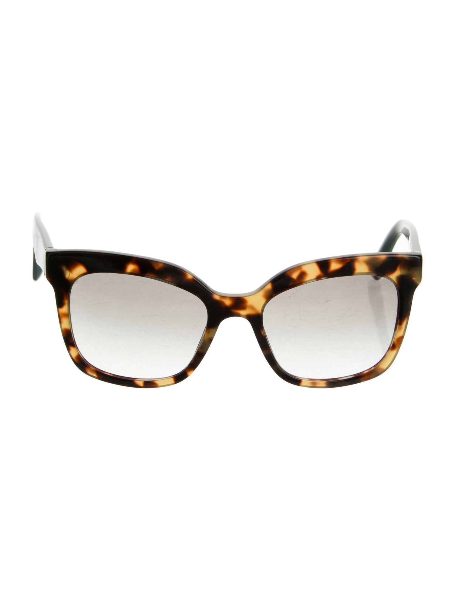 Prada Square Gradient Sunglasses