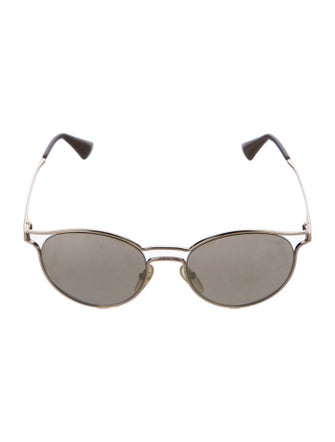 Prada Round Tinted Sunglasses
