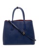 Prada Saffiano Cuir Leather Double Bag Medium