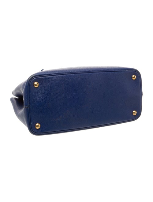 Prada Saffiano Cuir Leather Double Bag Medium