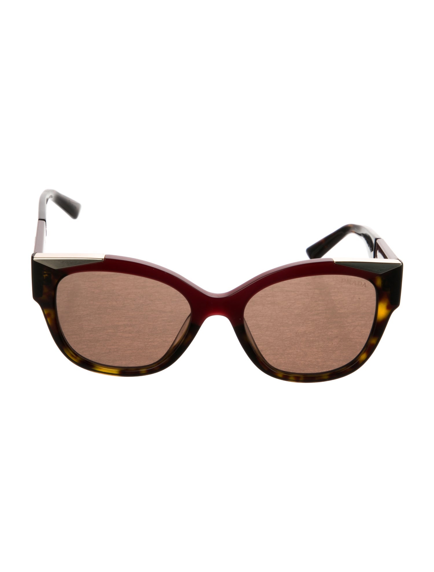 Prada Oversize Tinted Sunglasses