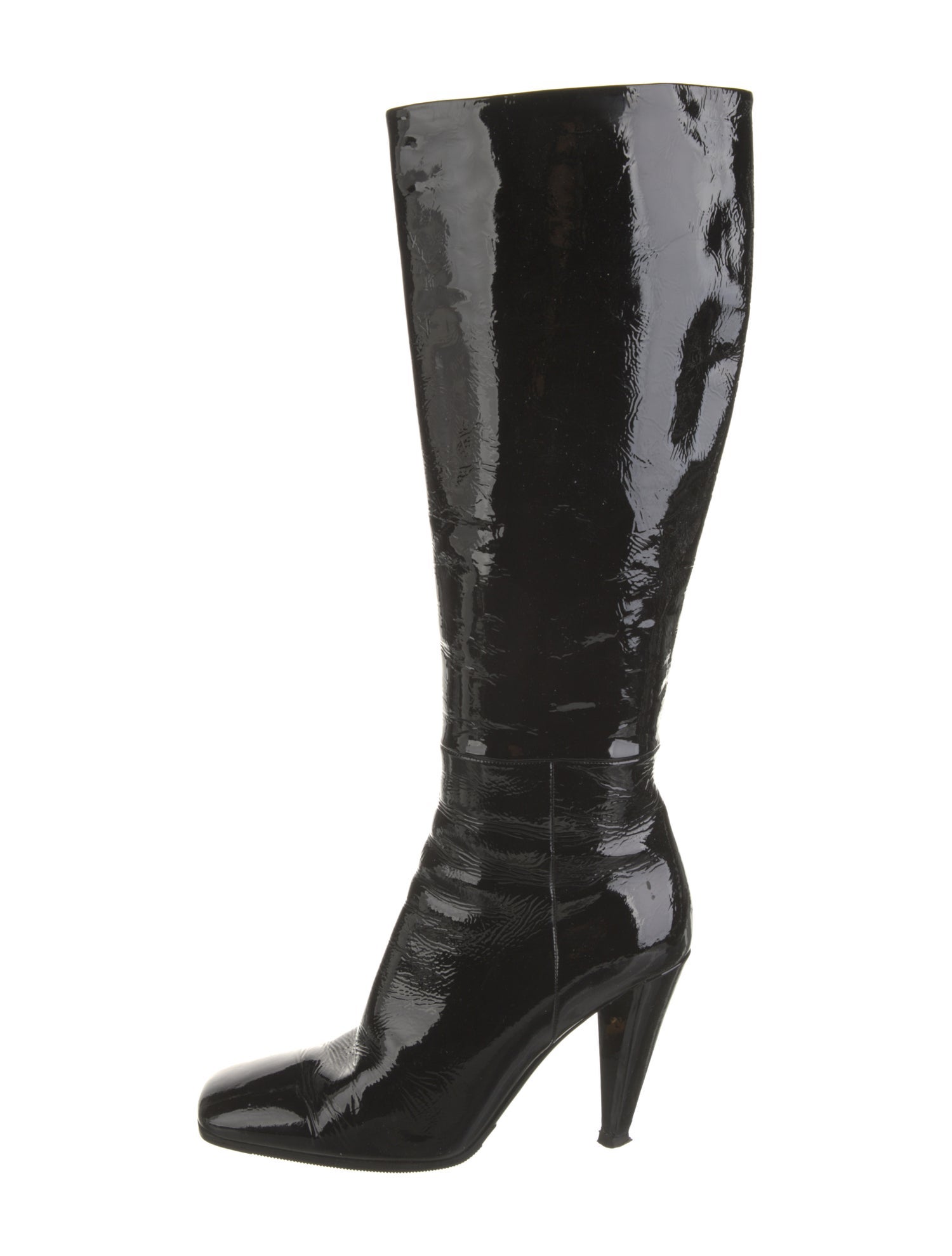 Prada Patent Leather Boots