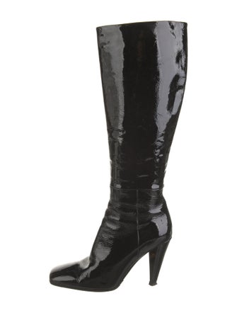 Prada Patent Leather Boots