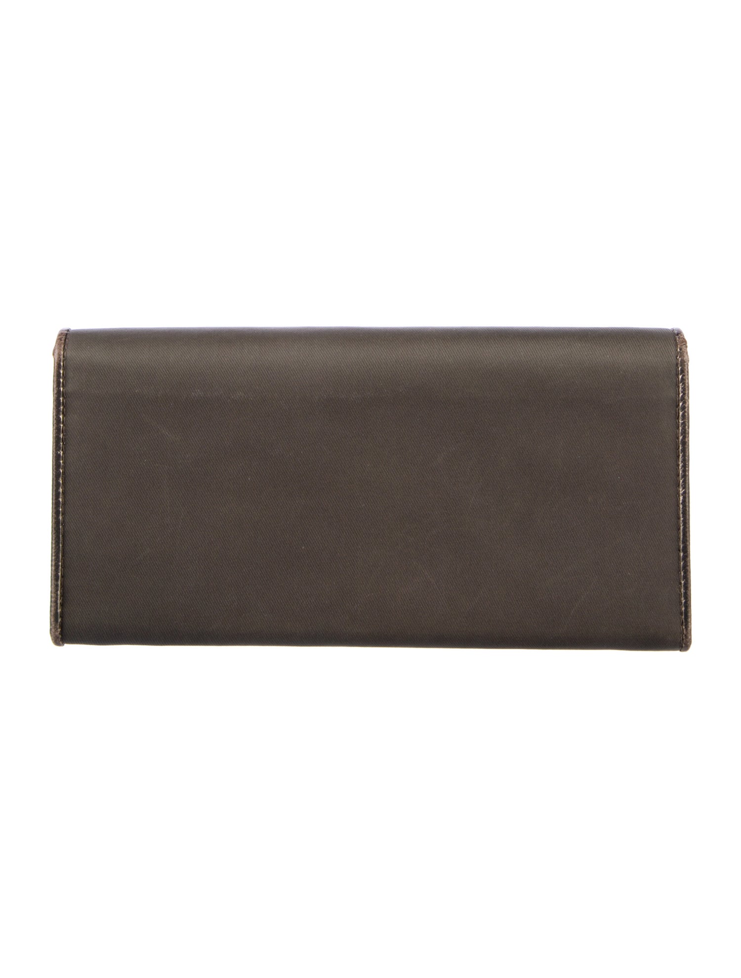 Prada Soft Calf Leather Continental Wallet