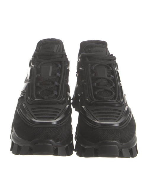 Prada Leather Printed Chunky Sneakers