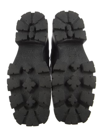 Prada Leather Chelsea Boots