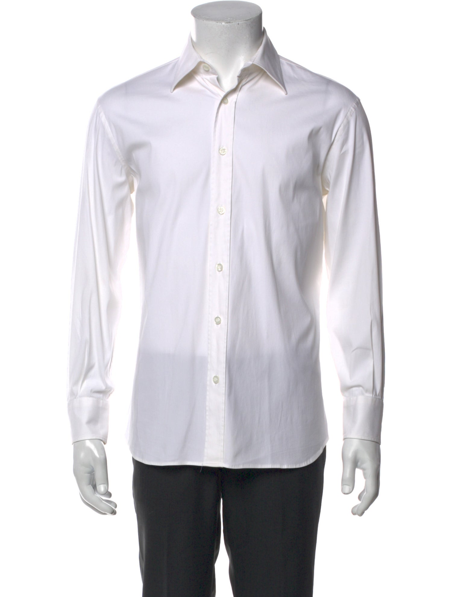 Prada Late 2000's - Early 2010's Long Sleeve Dress Shirt