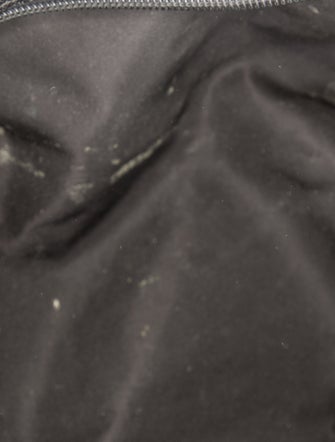 Prada Enameled Metal Triangle Pouch