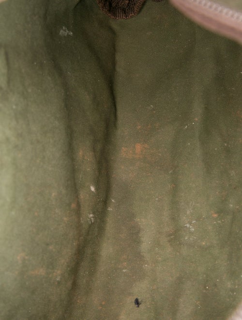 Prada Enameled Metal Triangle Clutch