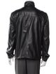 Prada 2013 Enameled Metal Triangle Moto Jacket