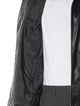 Prada 2013 Enameled Metal Triangle Moto Jacket