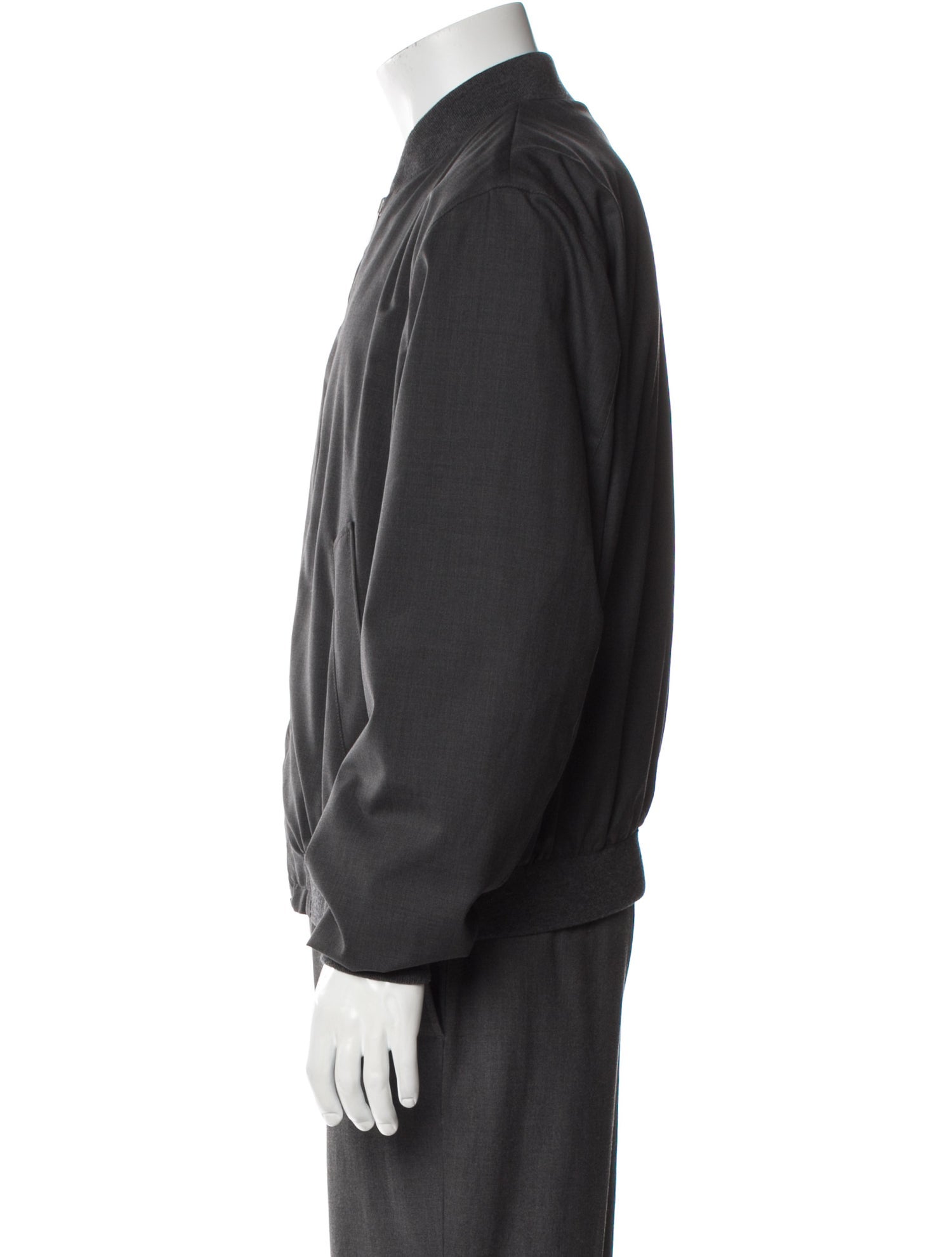 Prada 2013 Virgin Wool Bomber Jacket