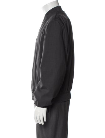 Prada 2013 Virgin Wool Bomber Jacket