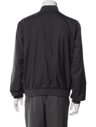 Prada 2013 Virgin Wool Bomber Jacket