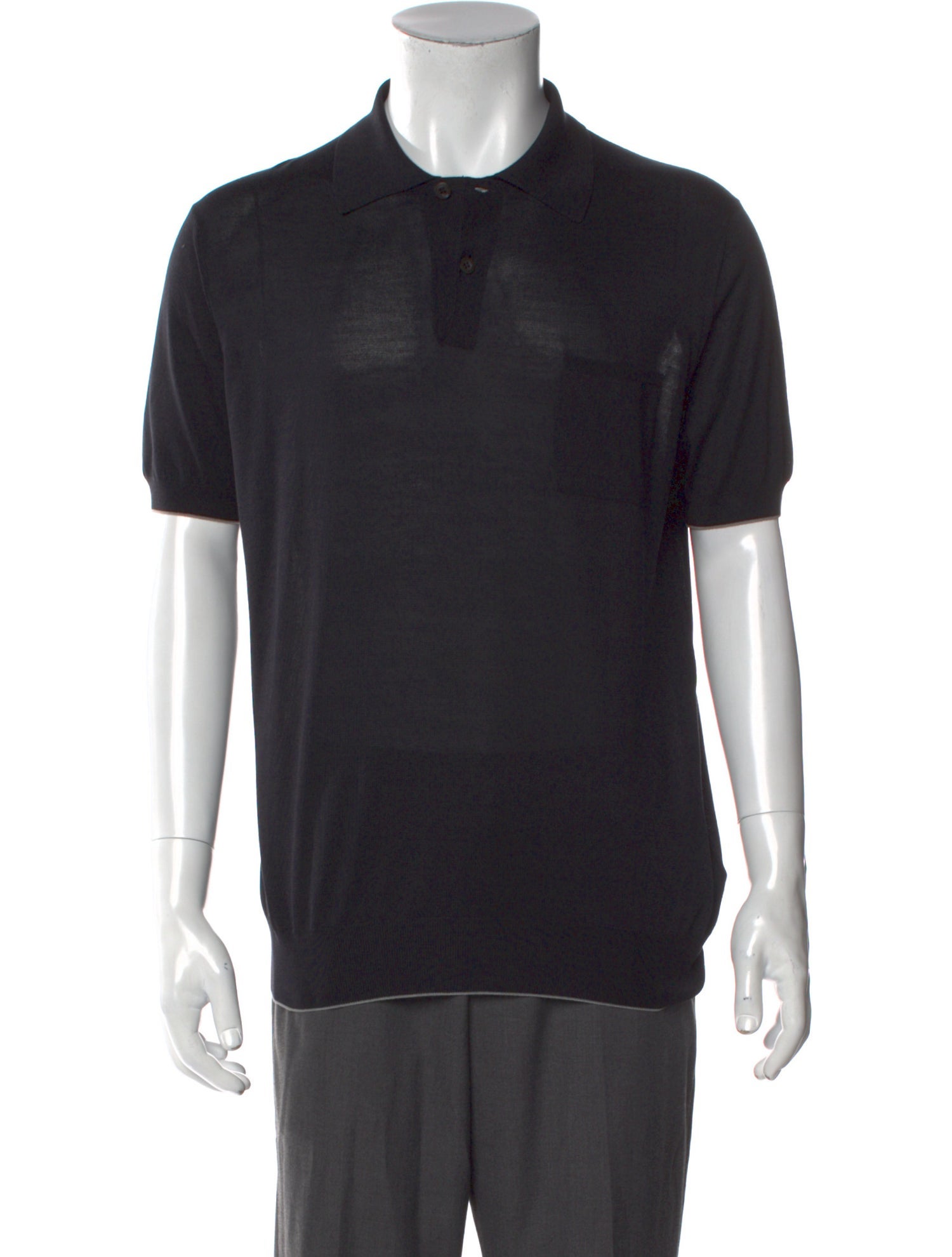 Prada 2013 Silk Polo Shirt