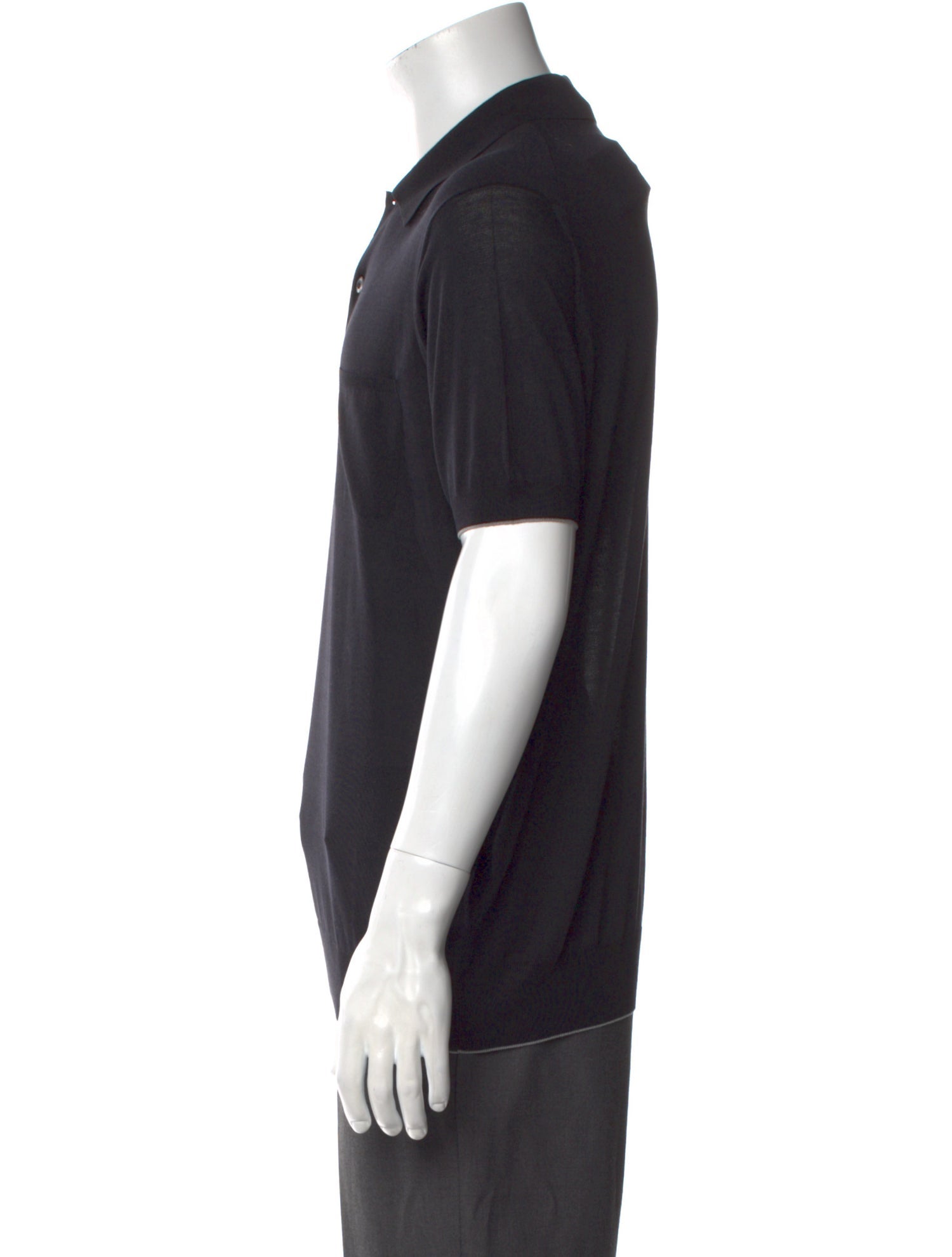 Prada 2013 Silk Polo Shirt