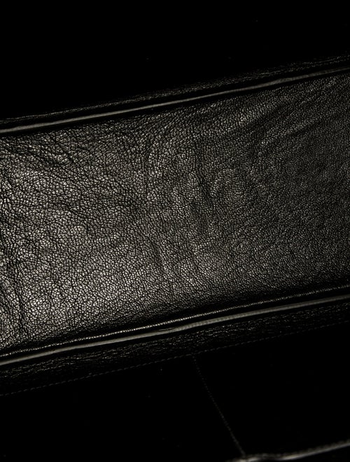 Prada Enameled Metal Triangle Briefcase