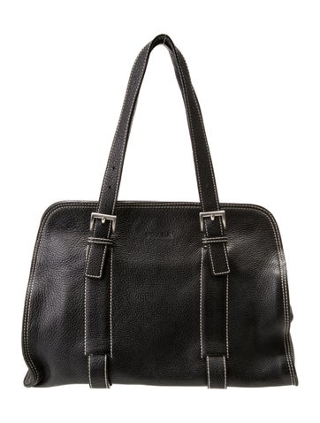 Prada Shoulder Bags Vitello Daino Leather Bag Vintage