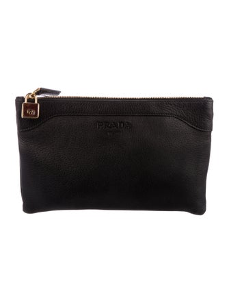 Prada Vitello Daino Leather Portfolio