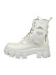 Prada Leather Combat Boots