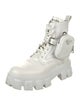 Prada Leather Combat Boots