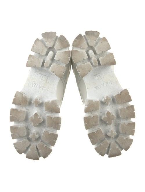 Prada Leather Combat Boots