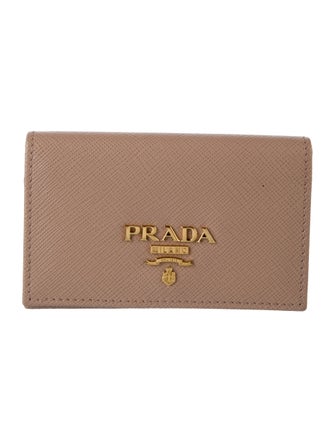 Prada Leather Card Holder