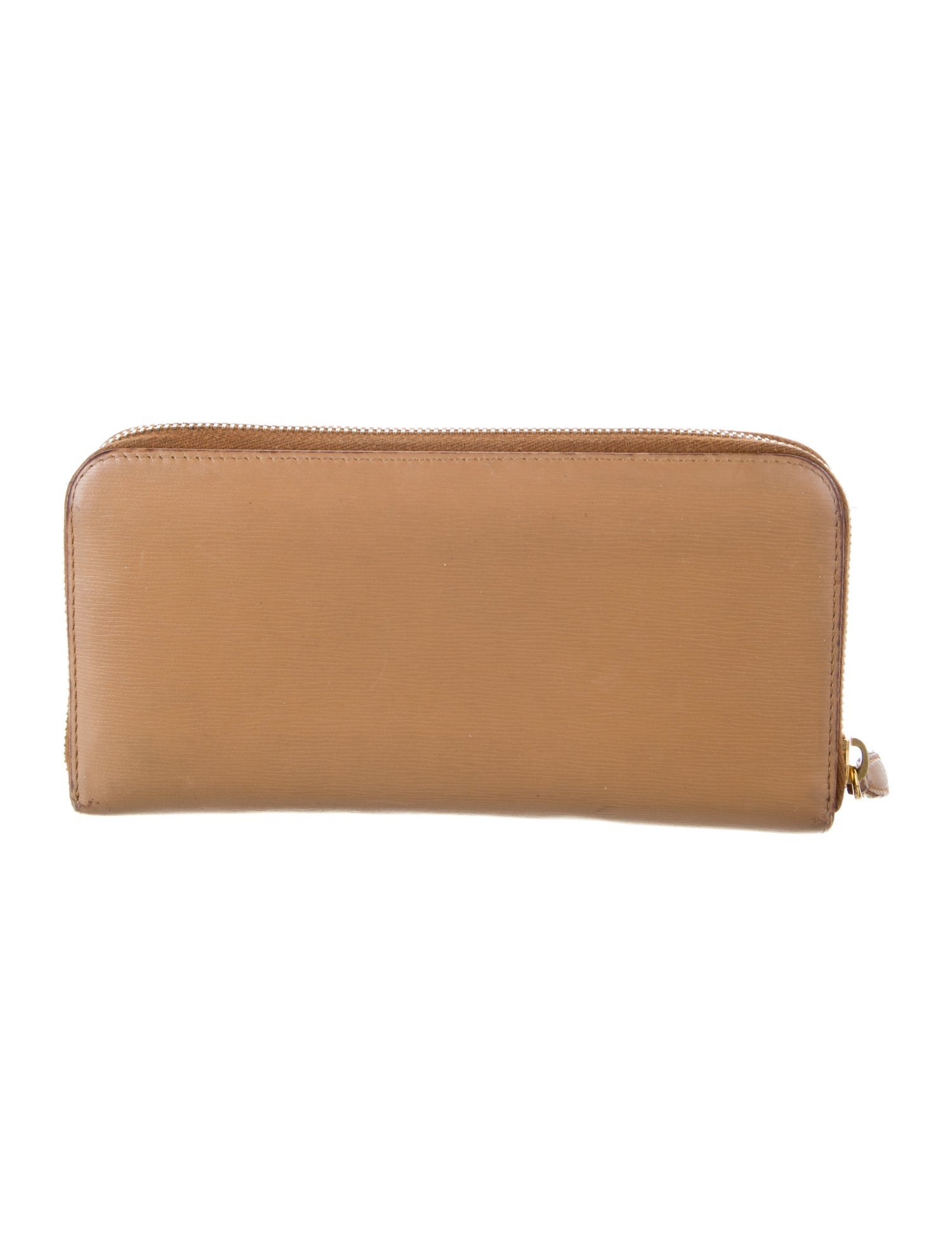 Prada Vitello Move Leather Continental Wallet