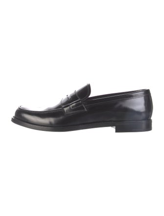 Prada Leather Loafers