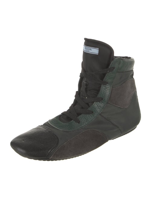 Prada Sport 2013 Nylon Lace-Up Boots