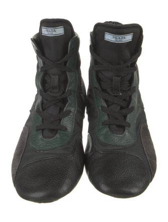 Prada Sport 2013 Nylon Lace-Up Boots