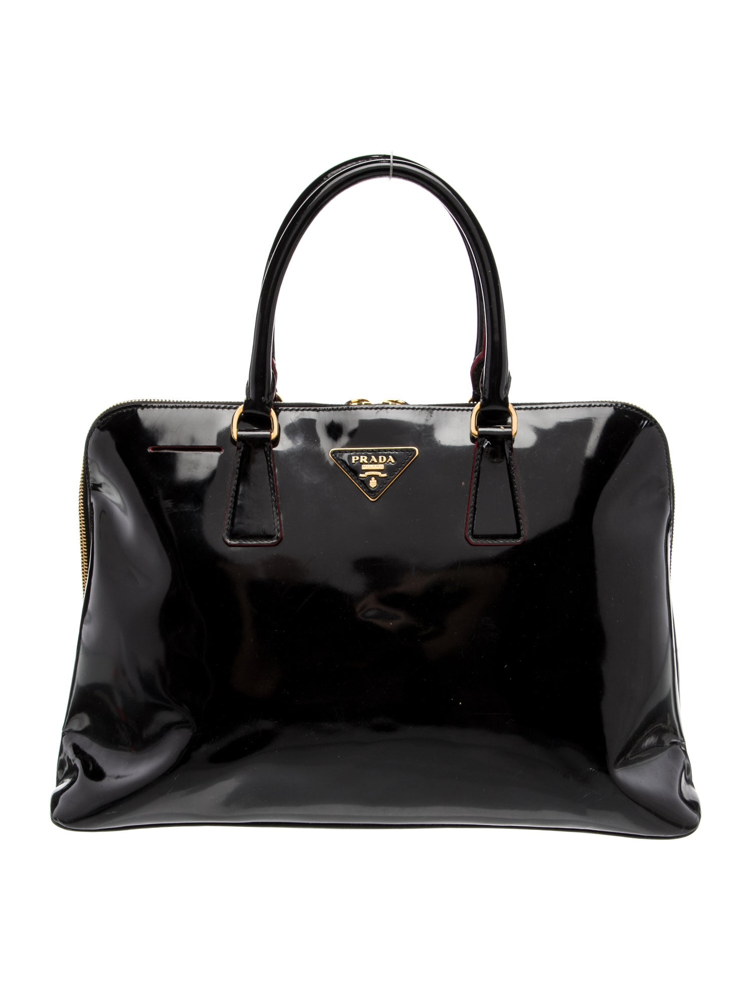 Prada Spazzolato Leather Dome