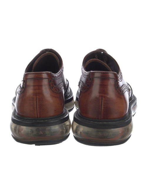 Prada Leather Lasercut Accents Brogues