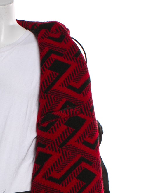 Prada 2021 Enameled Metal Triangle Parka